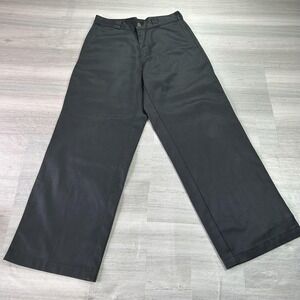 Ben Davis Pants Mens 31x30 Black Chino Relaxed Fit Straight Twill Workwear
